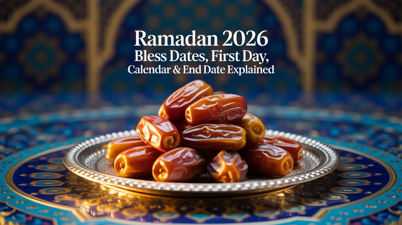Ramadan 2026:Bless Dates, First Day, Calendar & End Date Explained,
