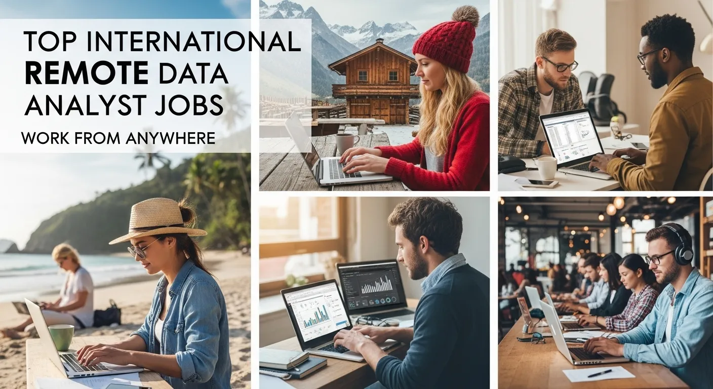 Best International Remote Data Analyst Jobs: Work From Anywhere 25/26