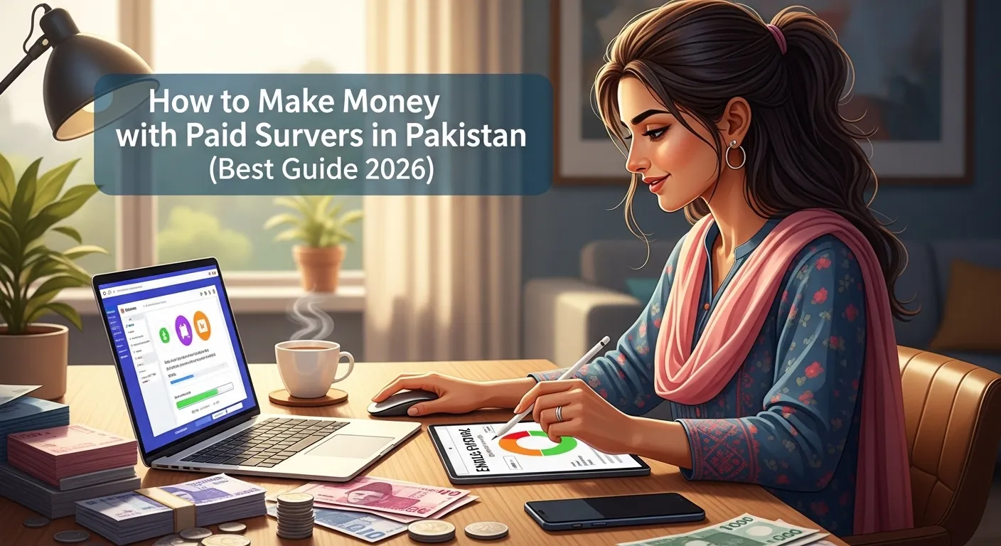 How to Make Money with Paid Surveys in Pakistan