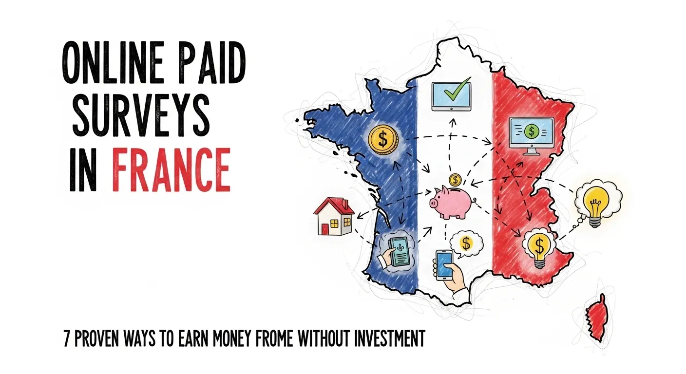 Online Paid Surveys in France : 7 Proven Ways to Earn Money from Home Without Investment