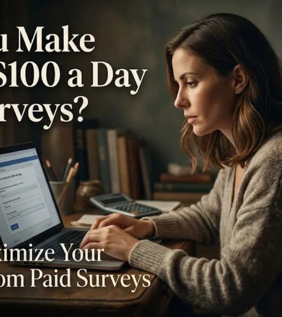 Can You Make $20 or $100 a Day with Surveys? How to Maximize Your Earnings from Paid Surveys
