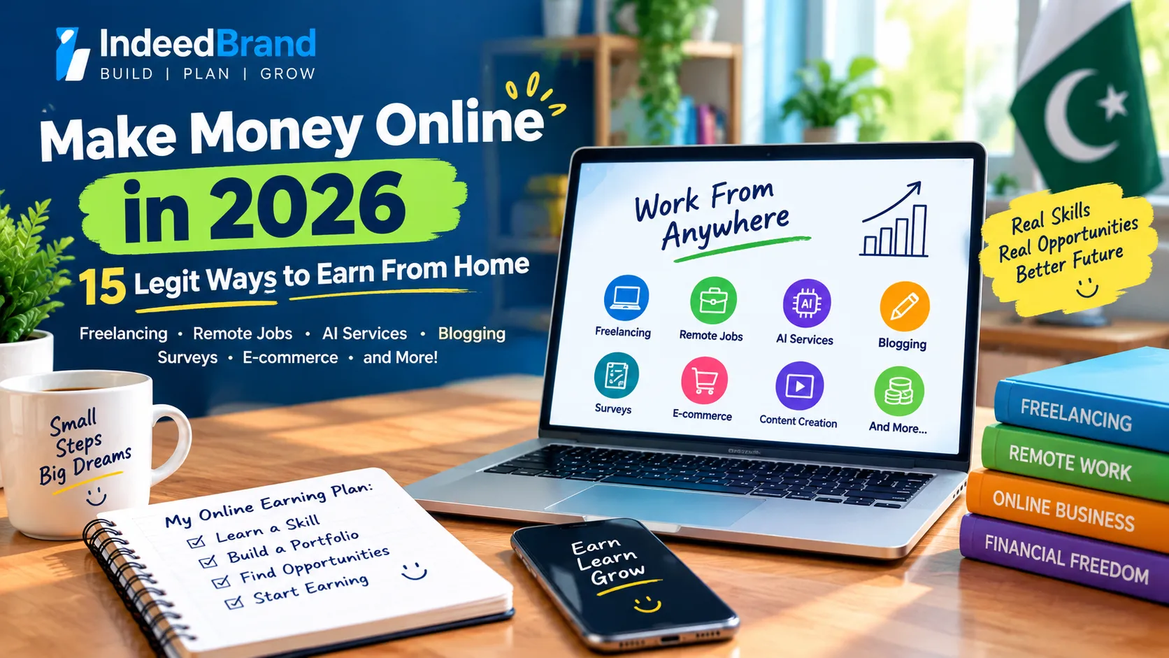 Make Money Online in Pakistan 2026 15 Legit Ways